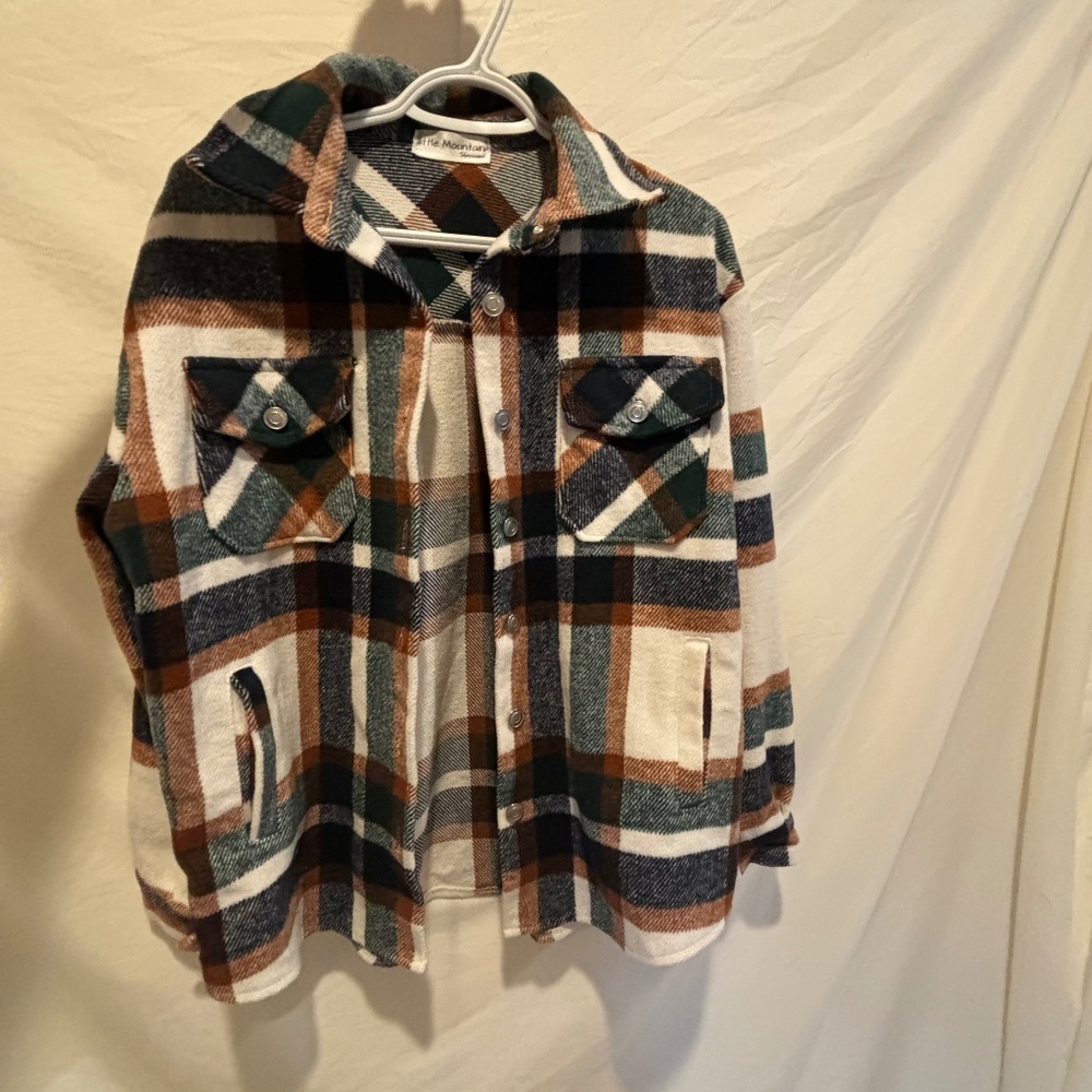 Flannel Shacket -Little Mountain